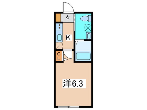 ベイルーム本鵠沼の物件間取画像